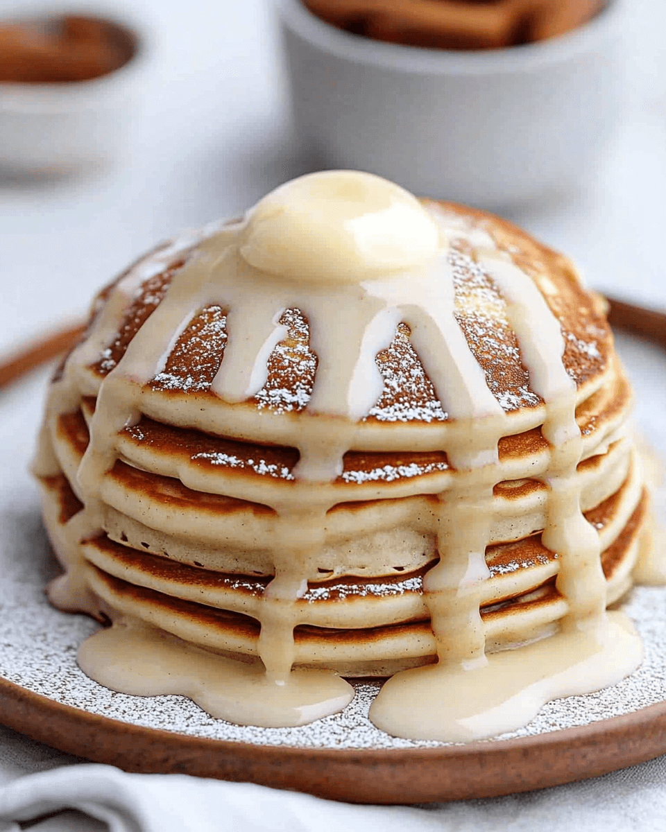 Cinnamon Roll Pancakes: Indulge in this Easy Recipe!