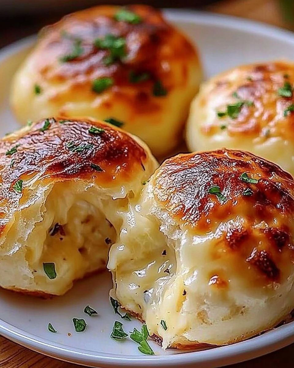 Cheesy Garlic Butter Bombs: Irresistibly Tasty Treats!