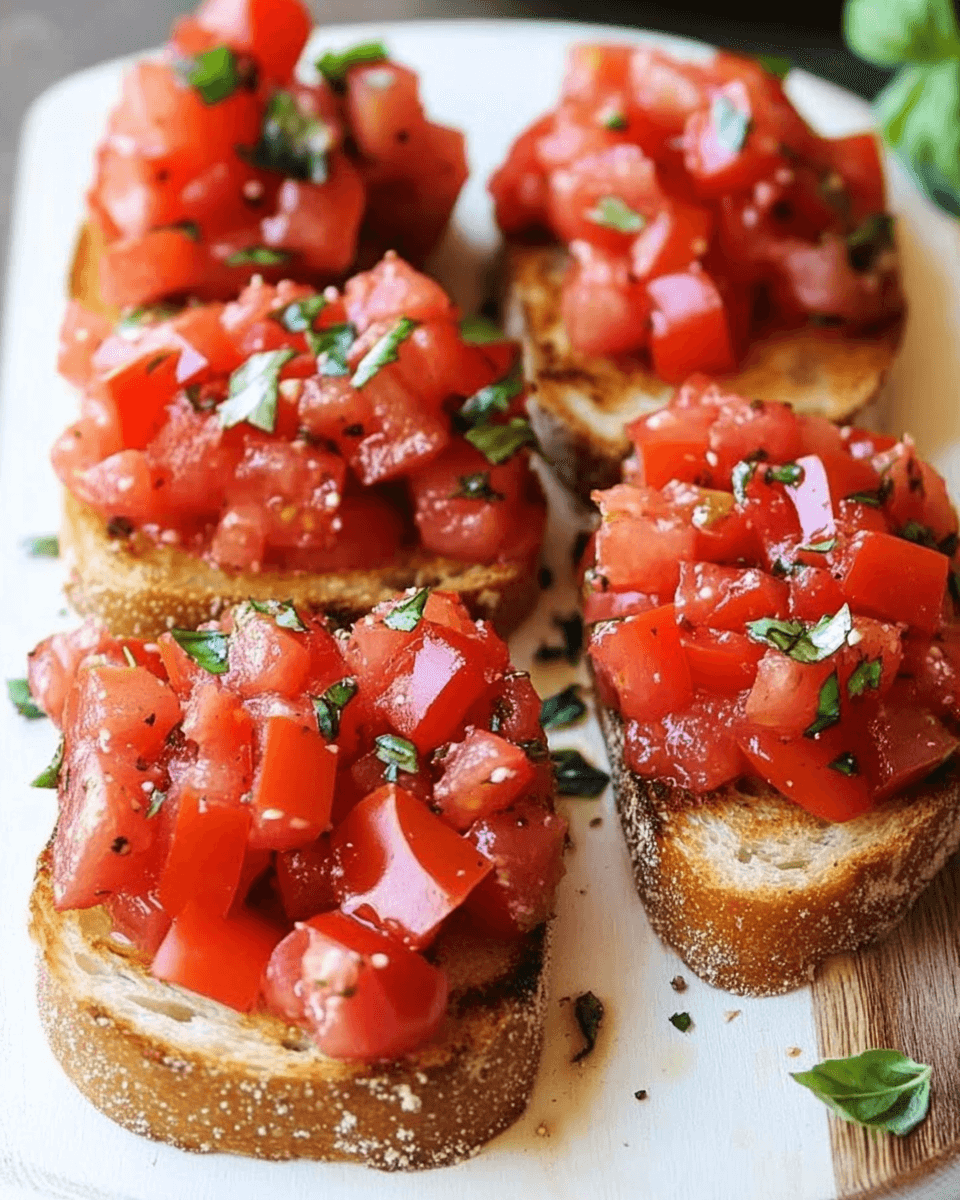 Perfect Bruschetta: Discover the Ultimate Recipe Now!