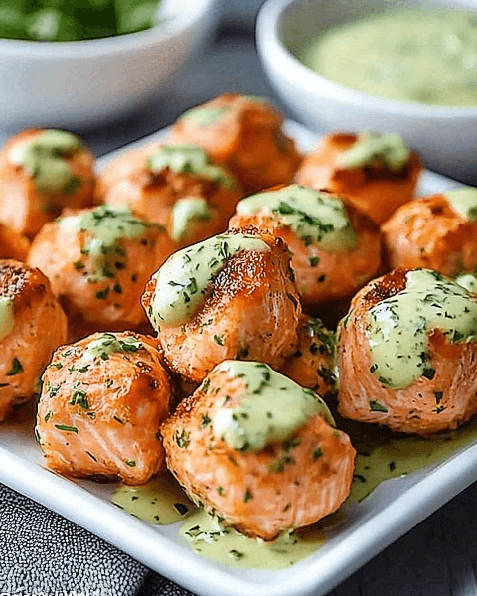 Crispy Salmon Bites with Sauce: Try This Delicious Recipe!
