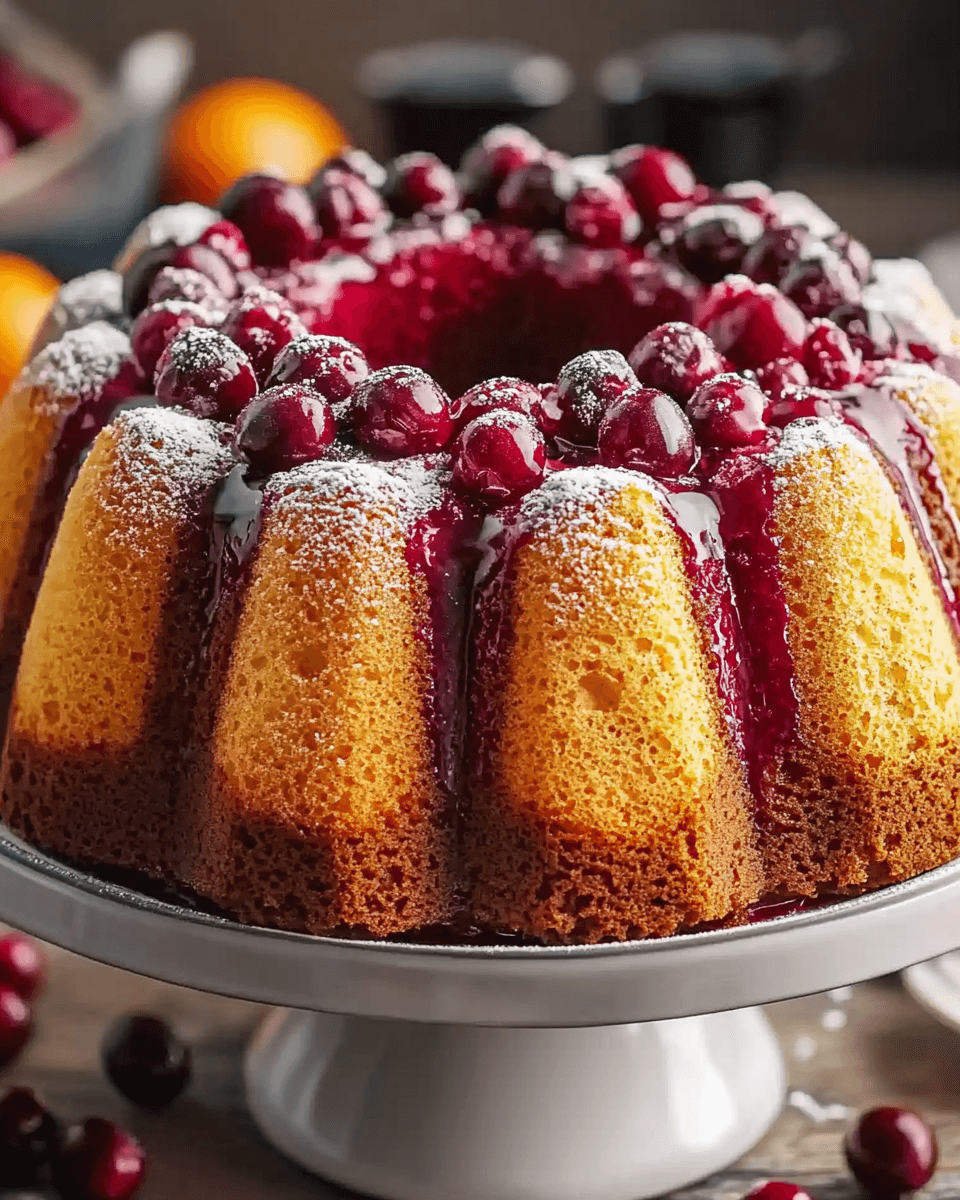 Cranberry Orange Bundt Cake: A Perfect Holiday Treat!