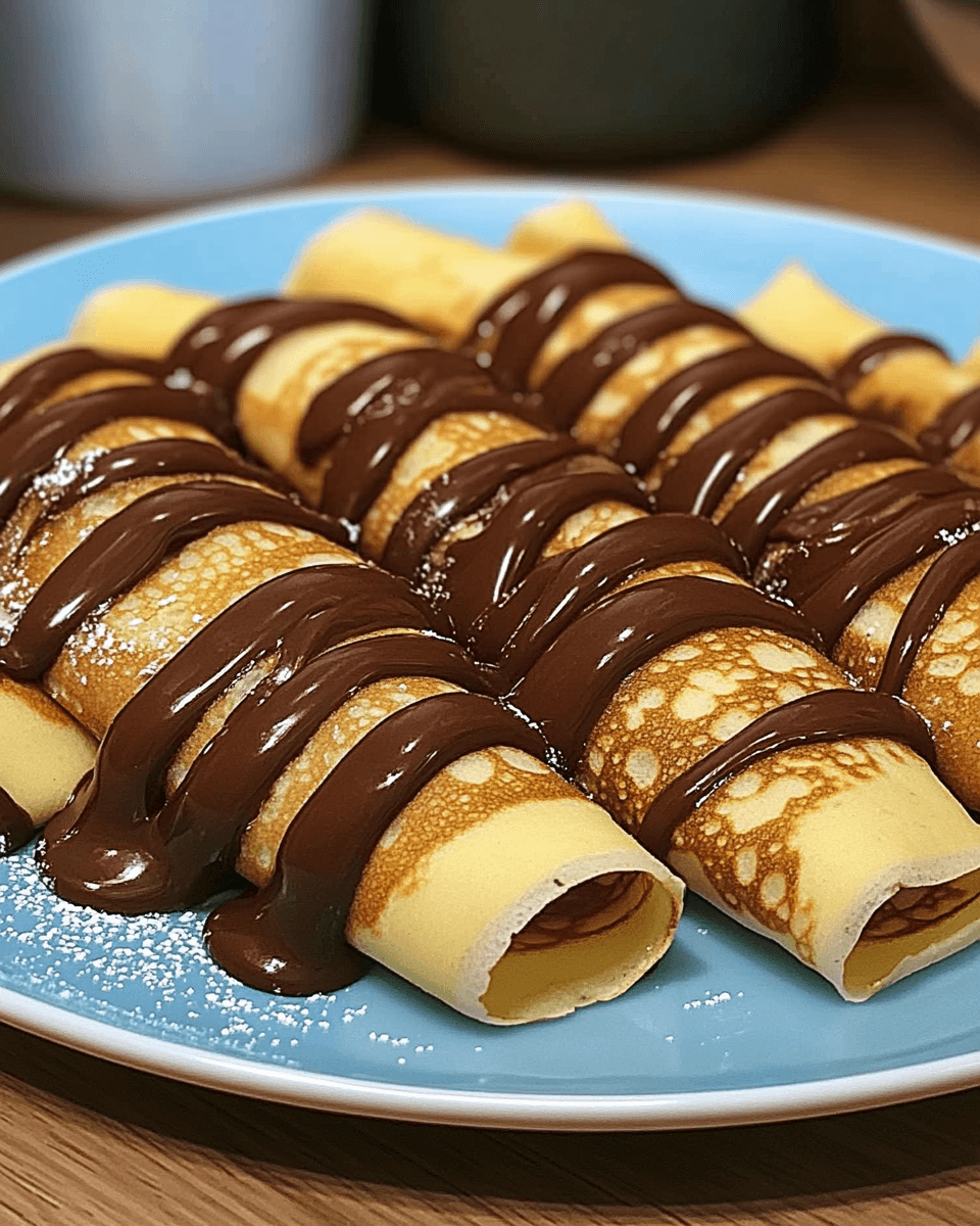 Ultimate Homemade Chocolate Filled Crepes: A Decadent Treat!