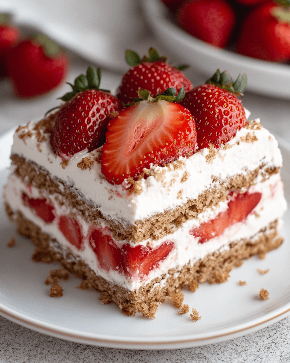 Strawberry Icebox Cake: A No-Bake Delight Awaits You!
