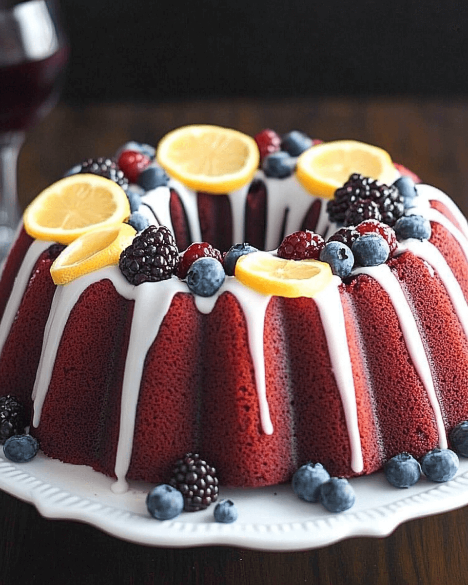 Lemon Blueberry Bundt Cake: Discover Blissful Flavor!