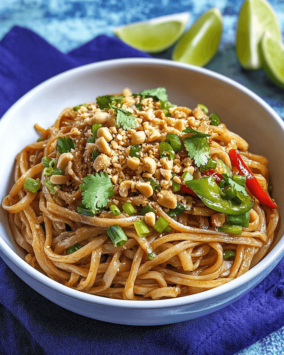 Thai Peanut Noodles: Discover a Flavorful Recipe Today!
