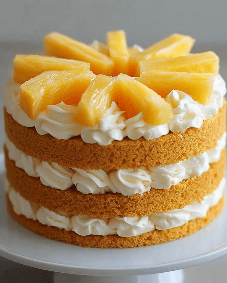 Best Hawaiian Pineapple Carrot Cream Cake that Delights!