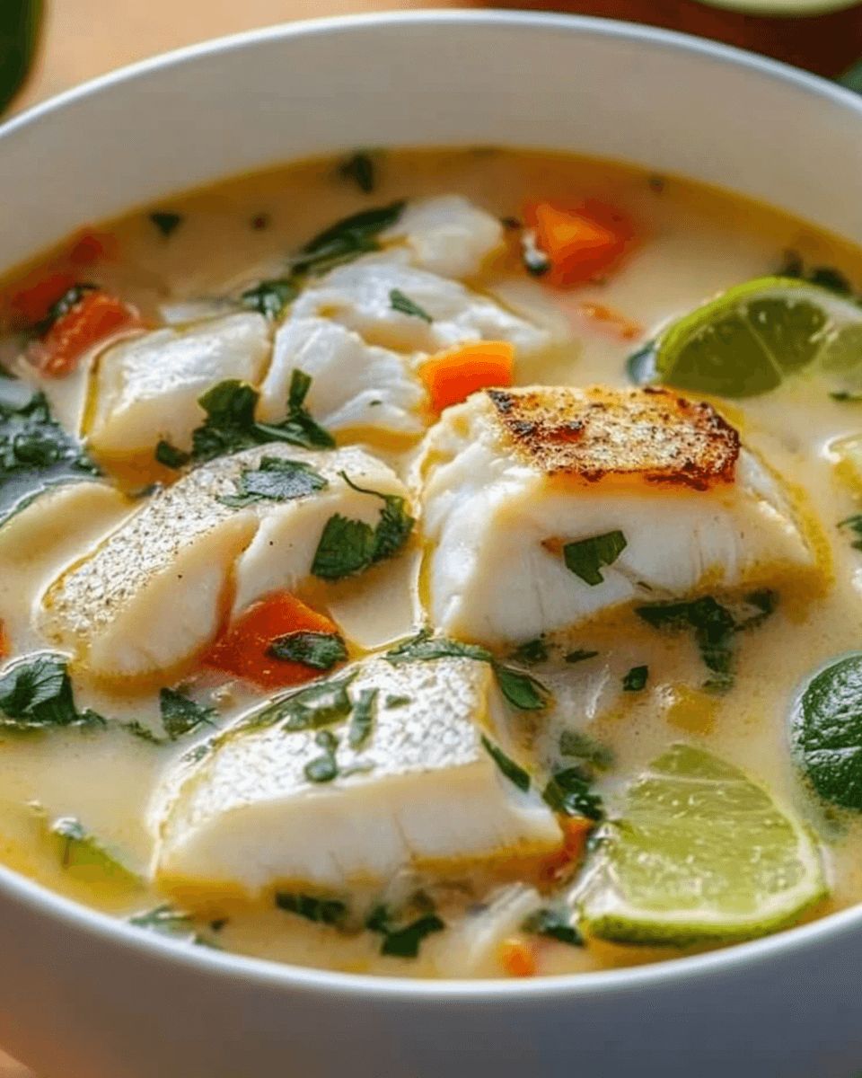 Coconut Lime Fish Soup: Discover Flavorful Ease Today!