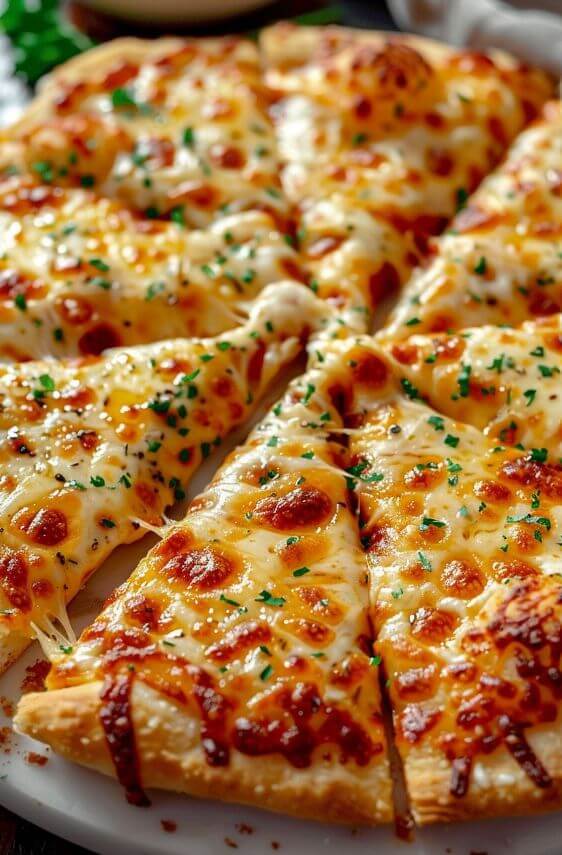 Stuffed Crust Pepperoni Pizza: Delight in Homemade Flavor!