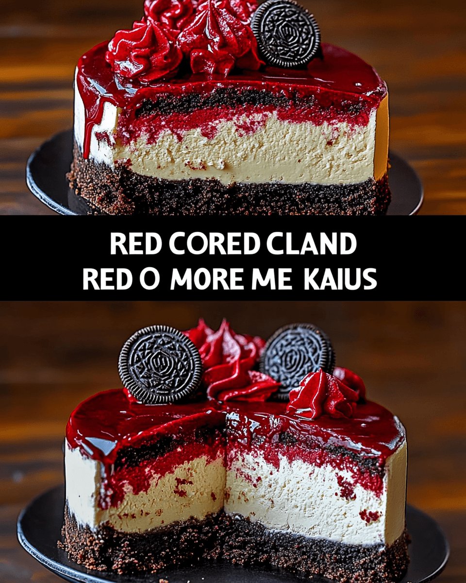 Red Velvet Oreo Cheesecake: A Deliciously Indulgent Recipe!