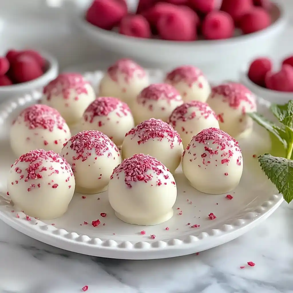 White Chocolate Raspberry Truffles: A Delicious Treat!