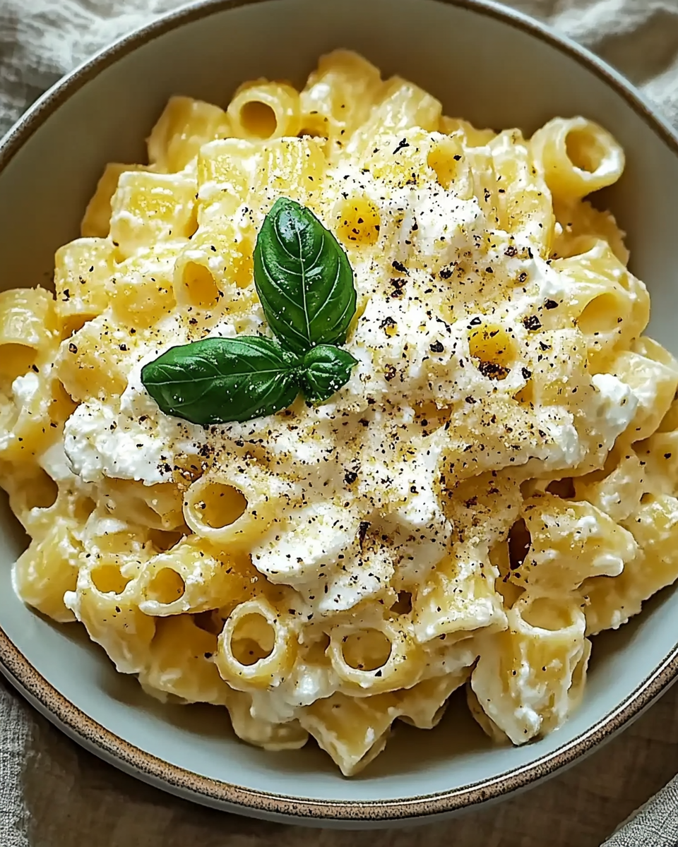 Creamy Ricotta Pasta: A Simple, Delicious Recipe!