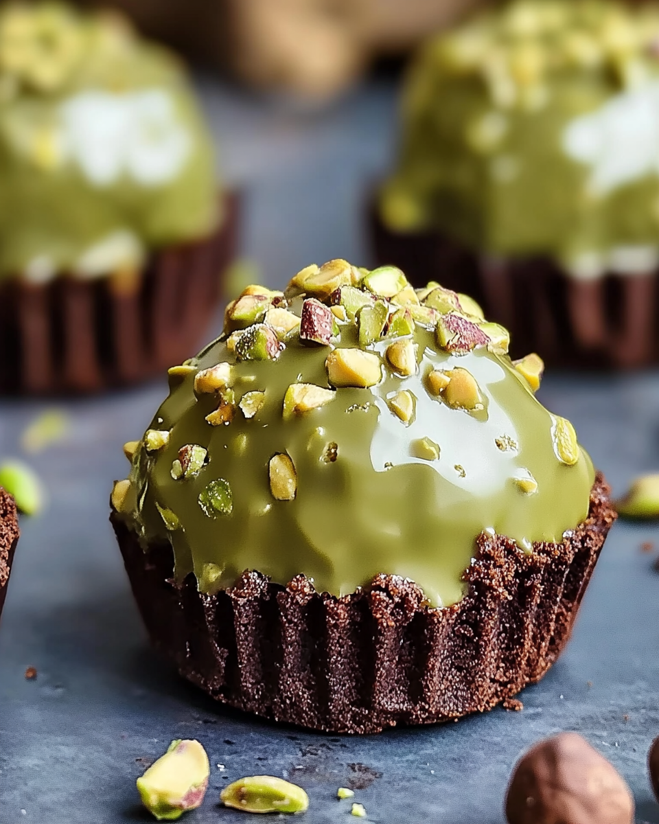 Pistachio Ferrero Rocher Brownies: Indulge Today!