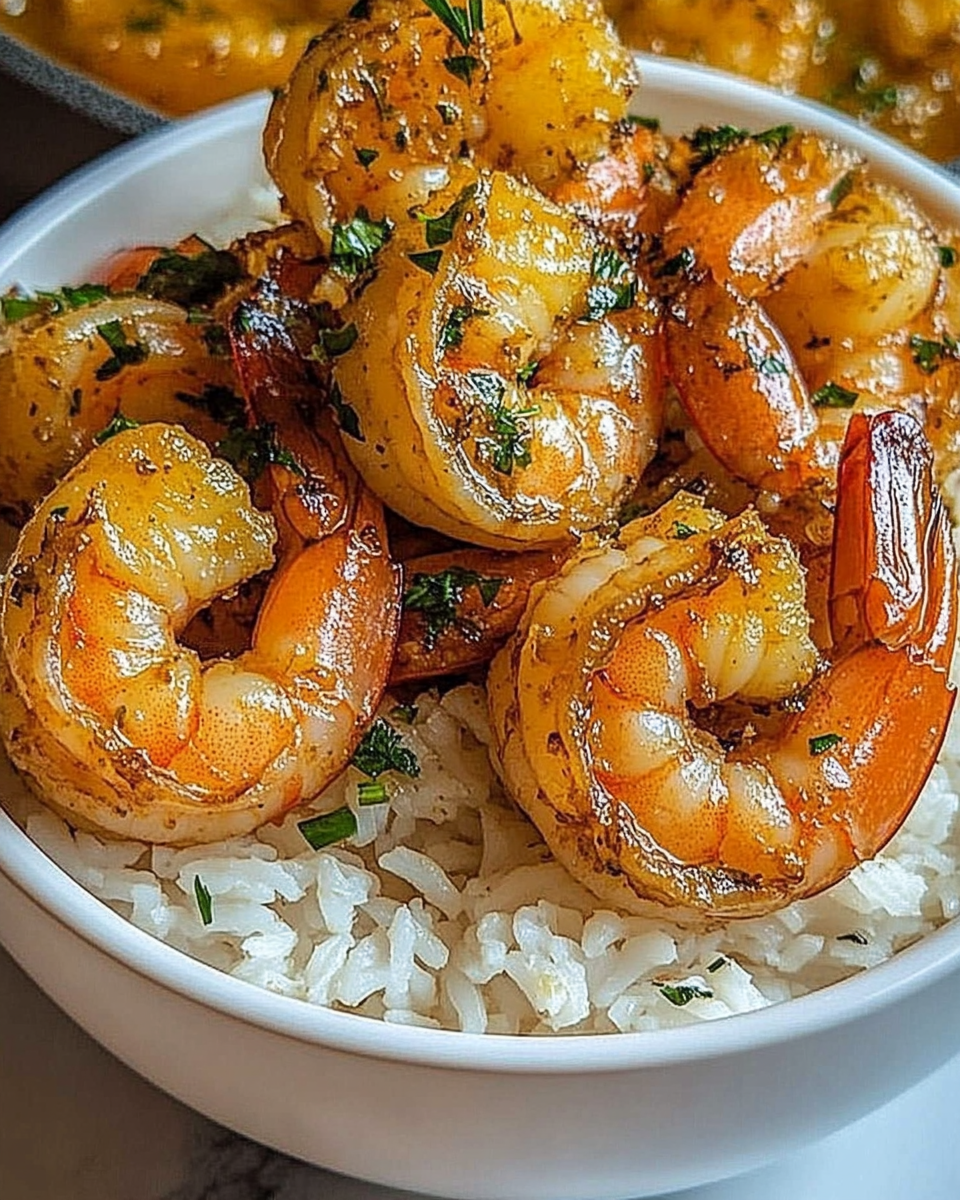 Garlic Butter Shrimp with Rice: A Quick Flavor Dive!