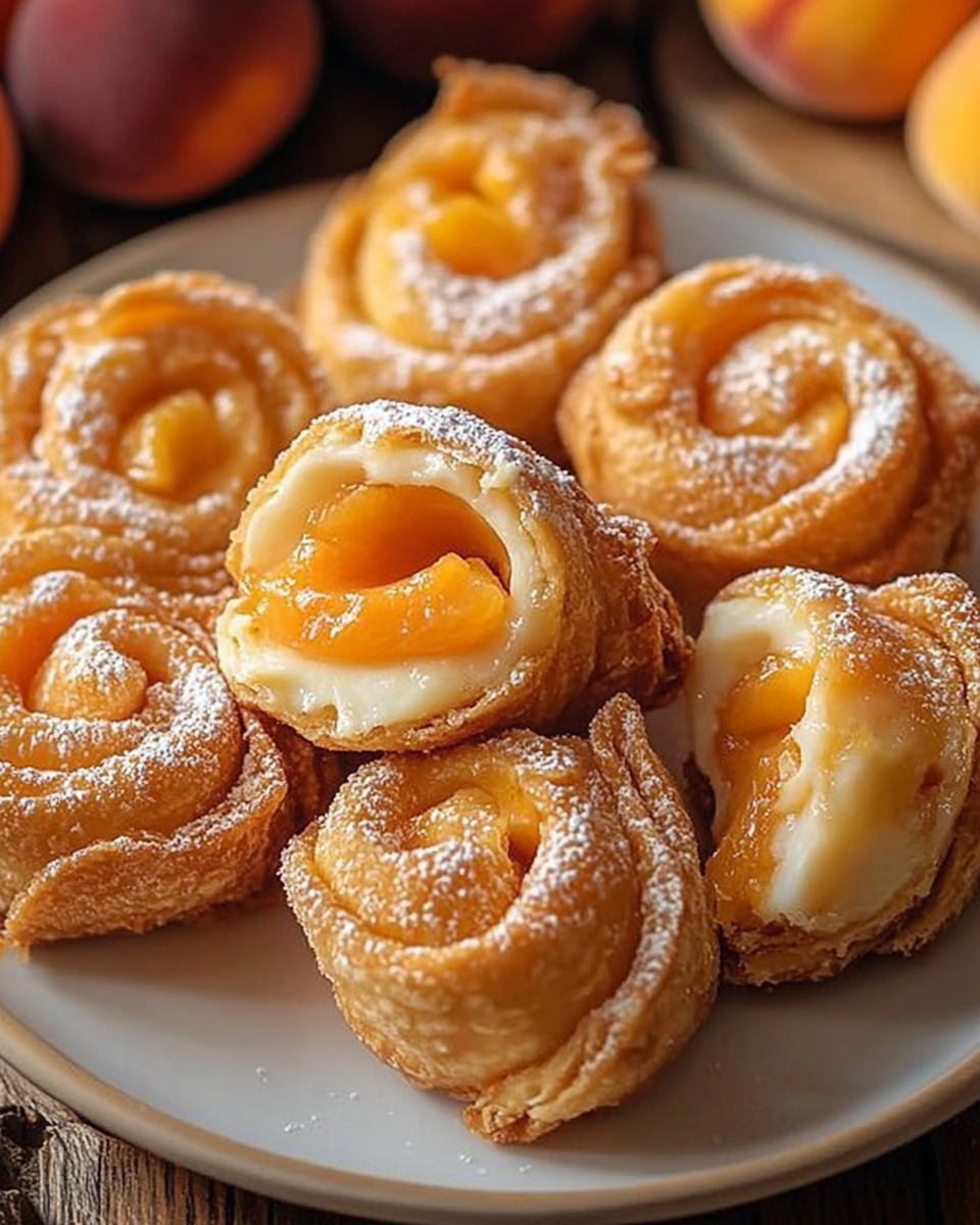 Peach Cobbler Egg Rolls: A Crispy Sweet Delight!