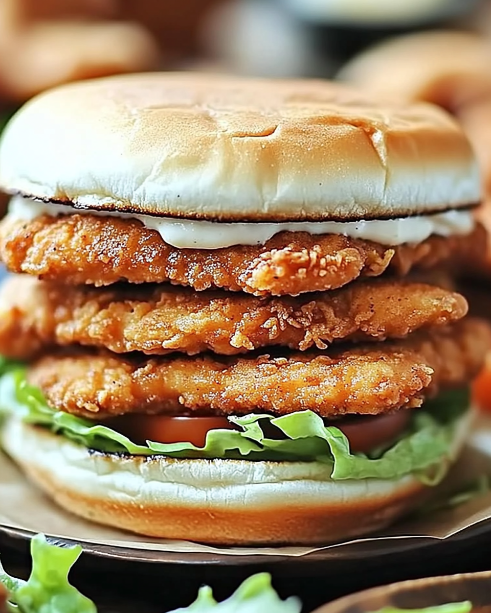 Crispy Buttermilk Fried Chicken Sandwiches you’ll crave!
