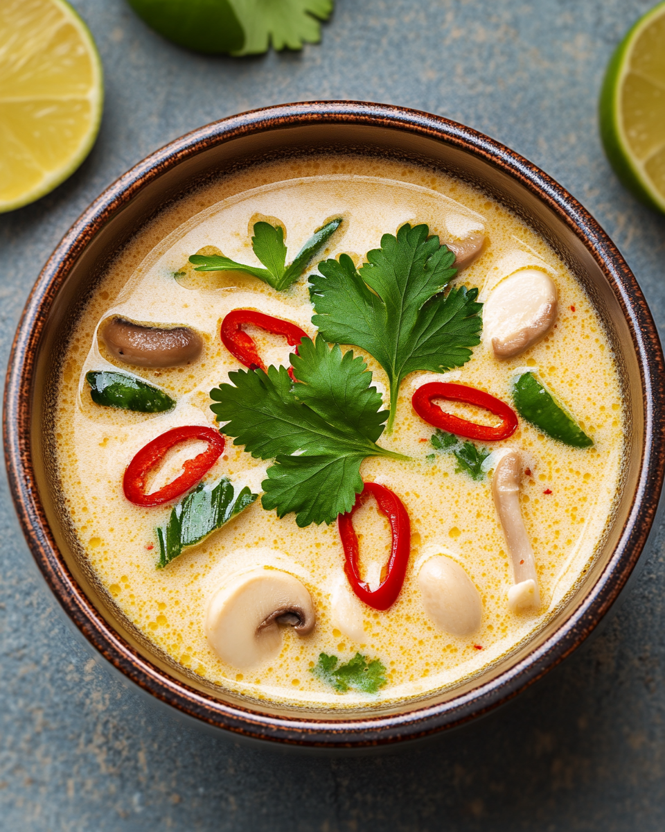 Tom Kha Gai Soup: Discover This Creamy Delight!