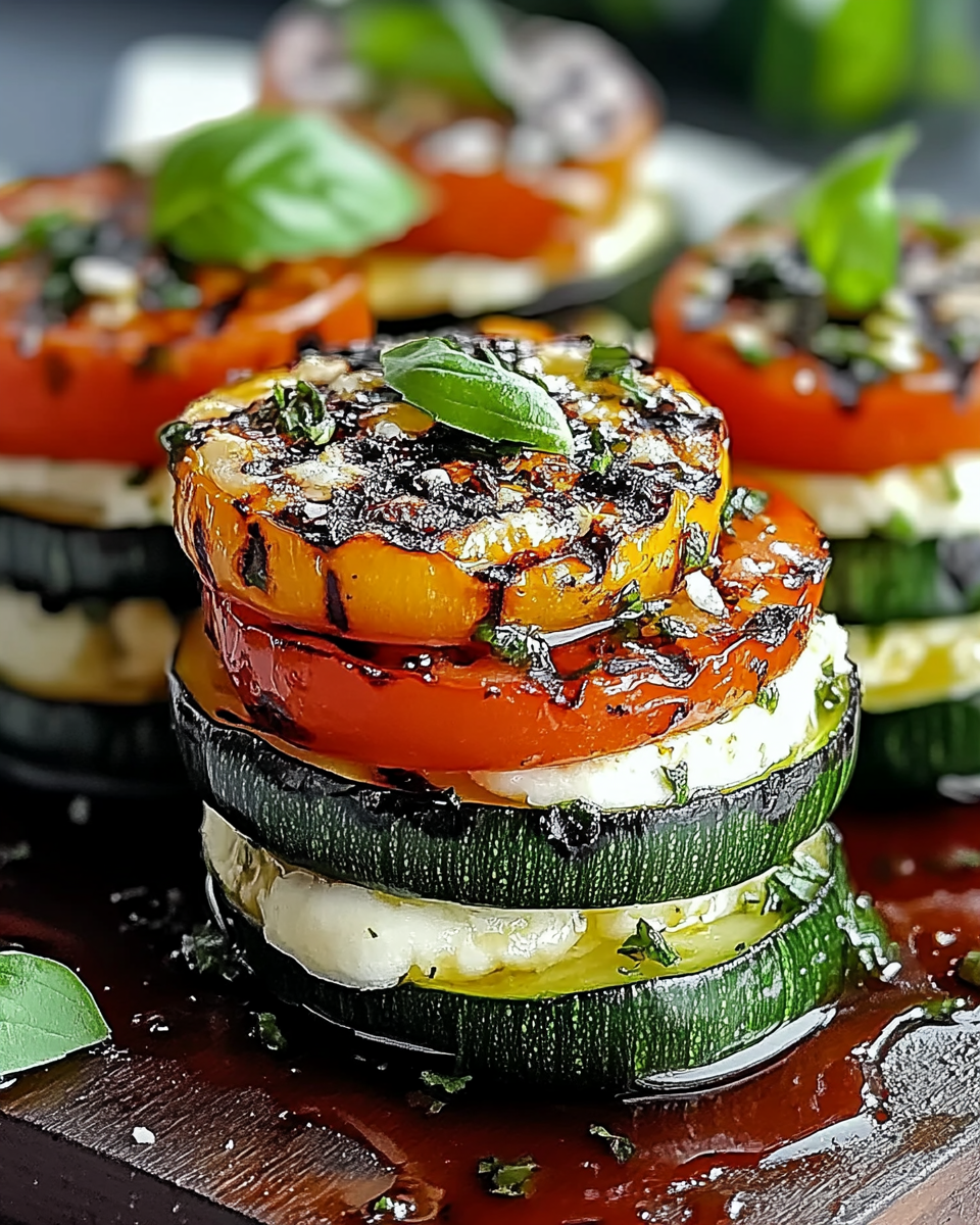 Best Grilled Zucchini Caprese Stackers for a Tasty Bite