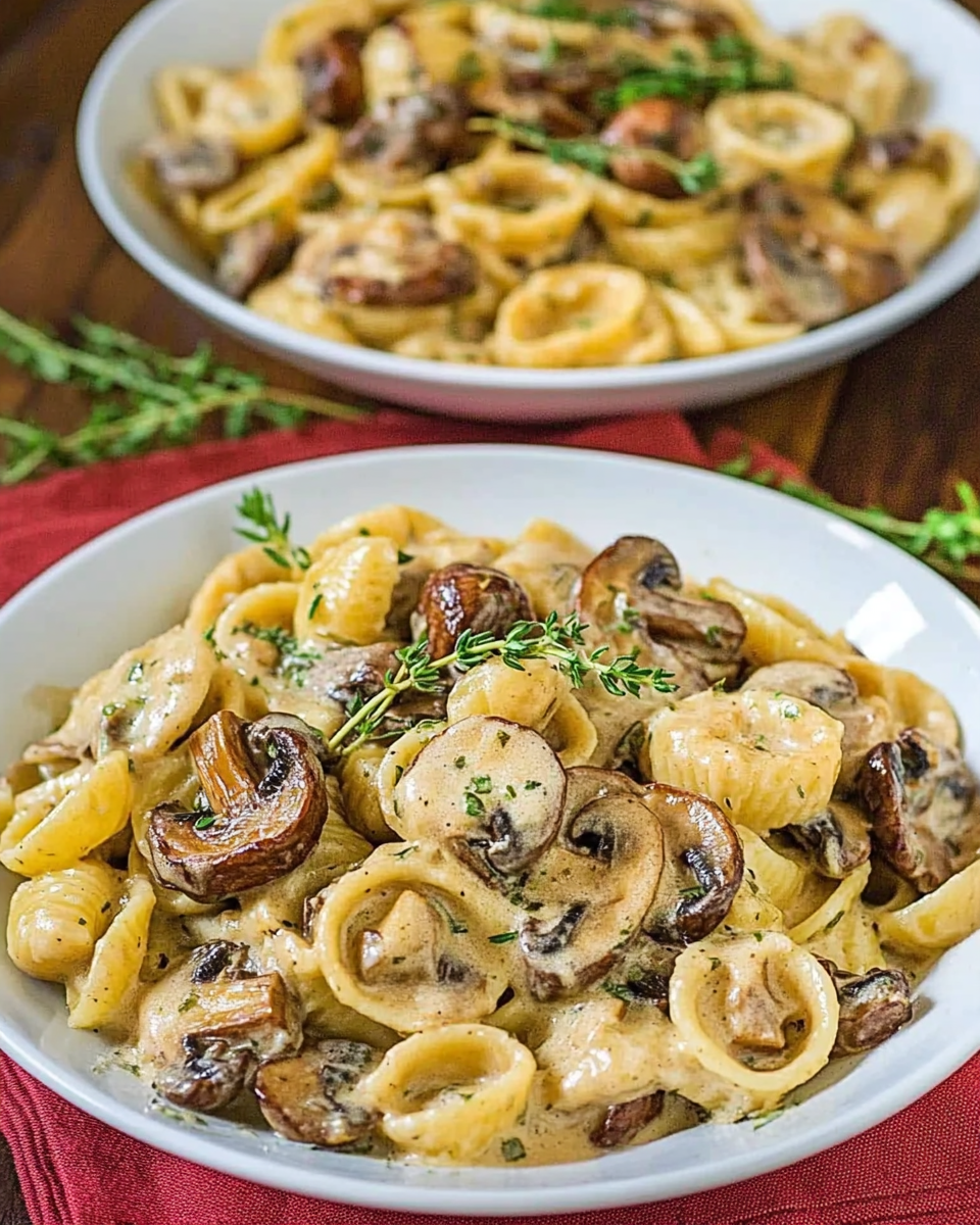 Creamy Mushroom Pasta: Indulge in This Easy Recipe!