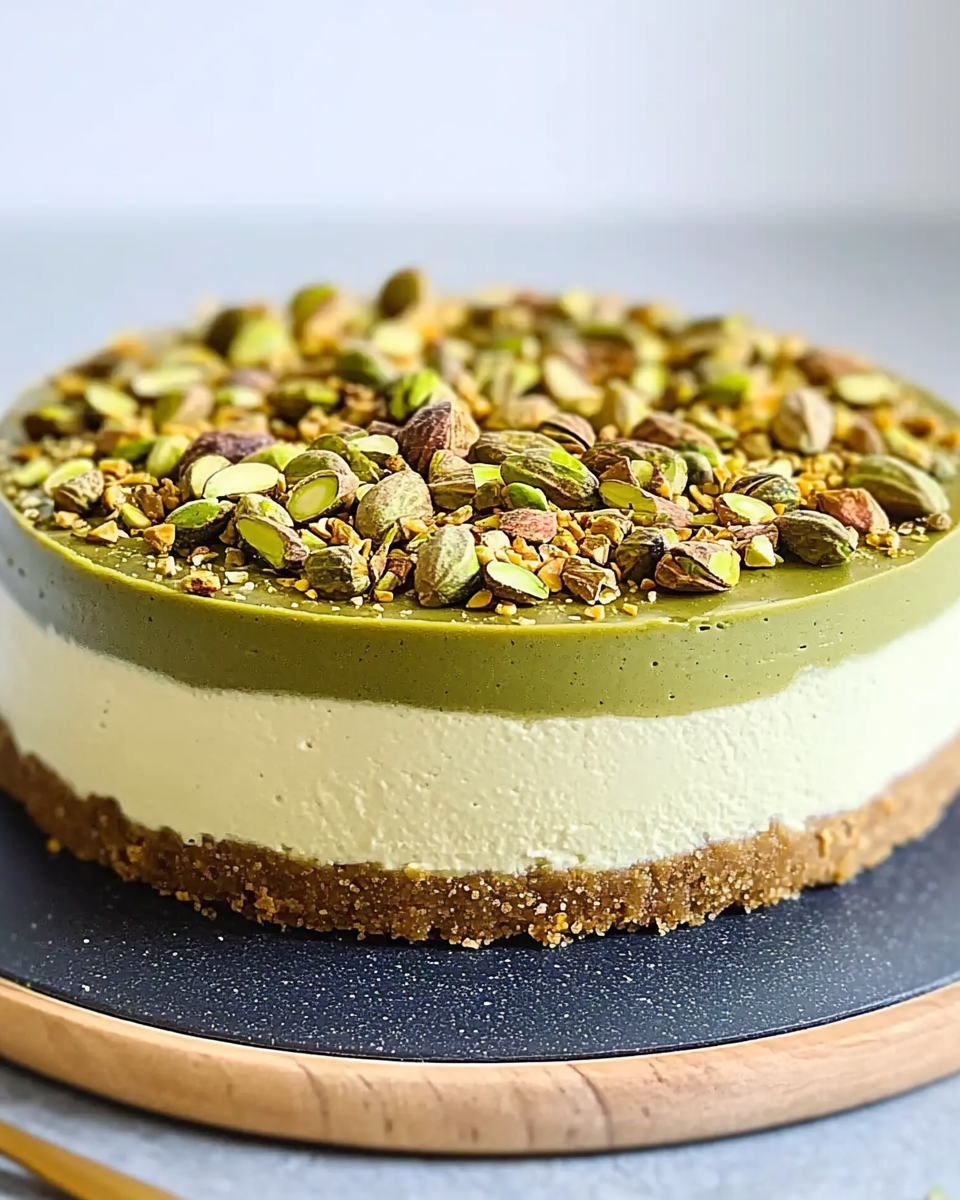 Pistachio Cheesecake: Indulge in This Creamy Delight!