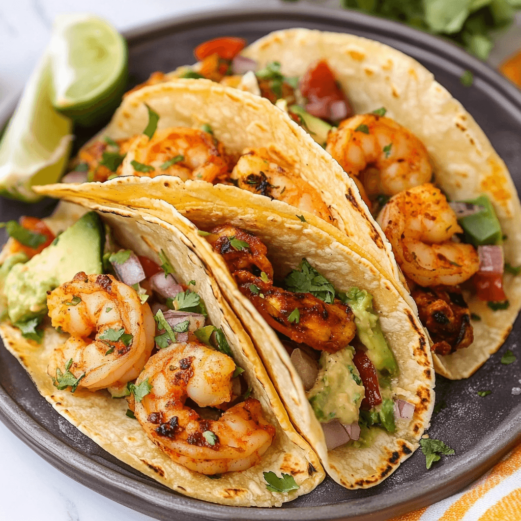 Easy Shrimp Tacos: Delicious Flavor in Every Bite!