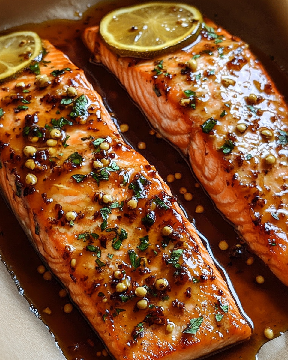 Honey Glazed Salmon: A Sweet and Savory Recipe Delight!