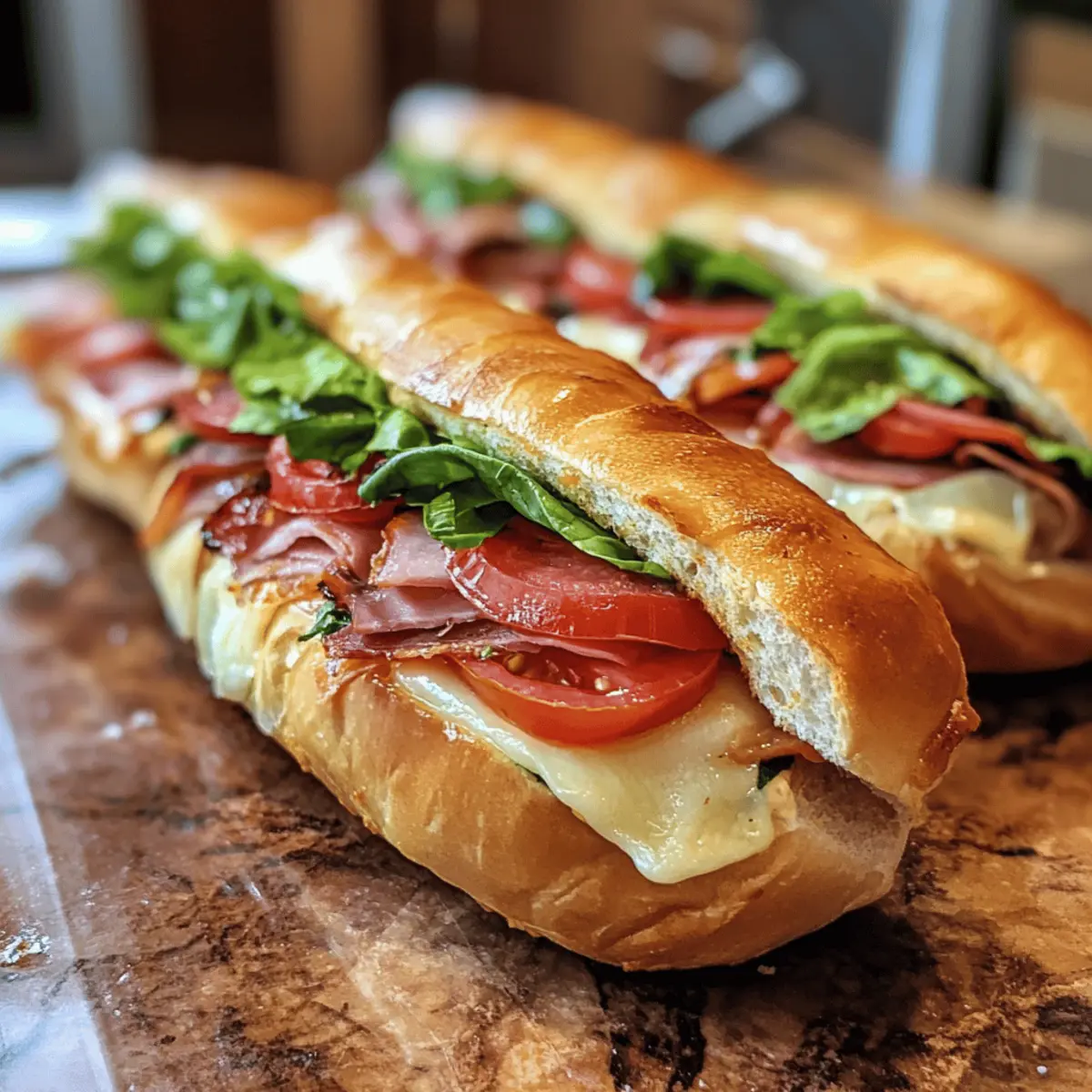 Heavenly Baked Italian Sub Sandwiches for Cozy Nights