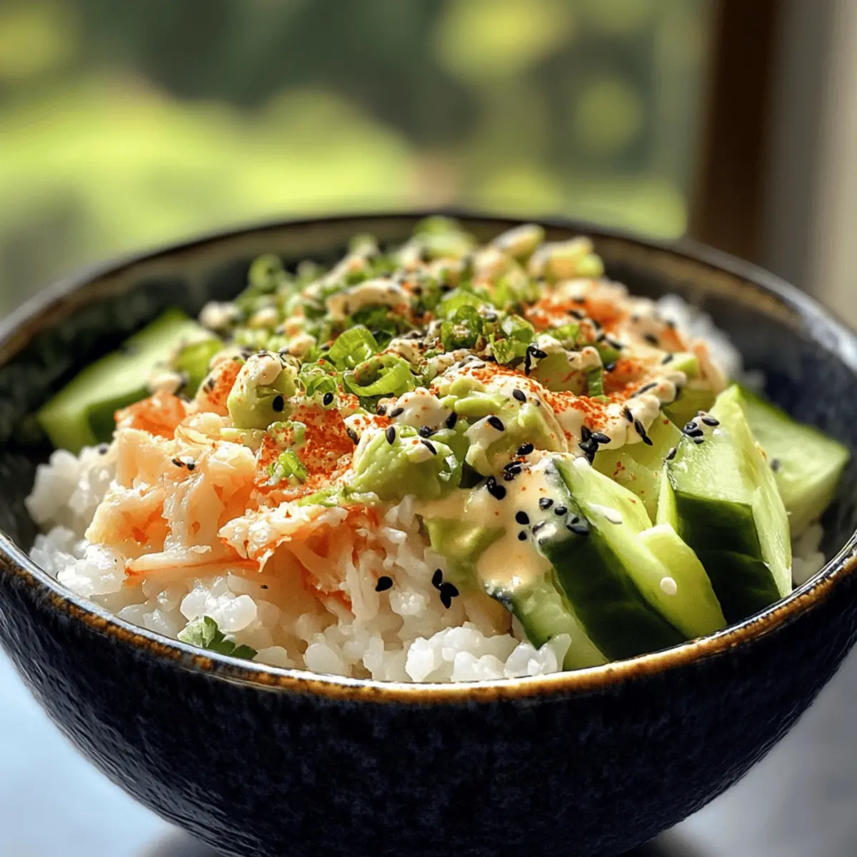 California Roll Sushi Bowls: Quick, Fresh, and Flavor-Packed!