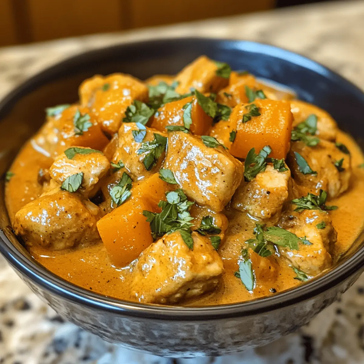 Creamy Butternut Squash Butter Chicken for Cozy Nights
