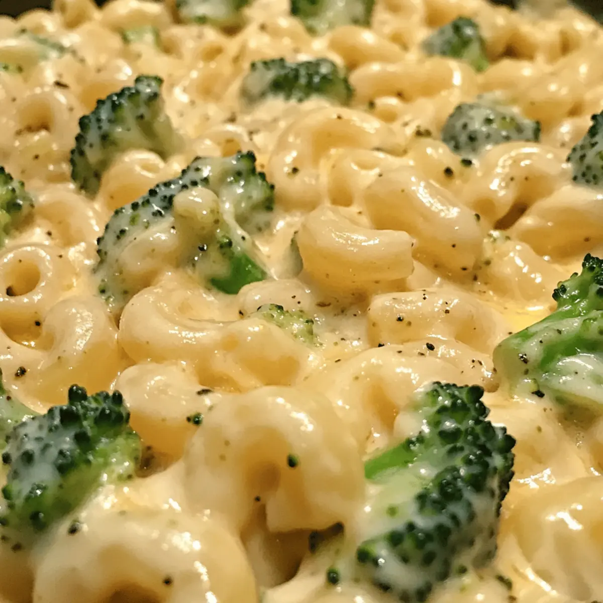 One-Pot Healthy Broccoli Mac and Cheese for Cozy Nights