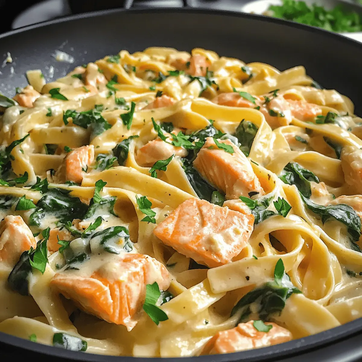 Salmon Spinach Pasta: A Creamy, Healthy Weeknight Treat