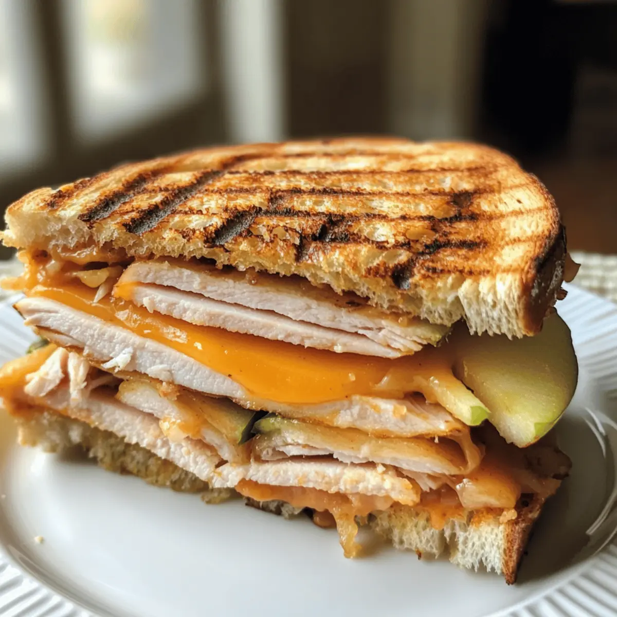 Delicious Apple Cheddar Turkey Panini for Quick Comfort Meals