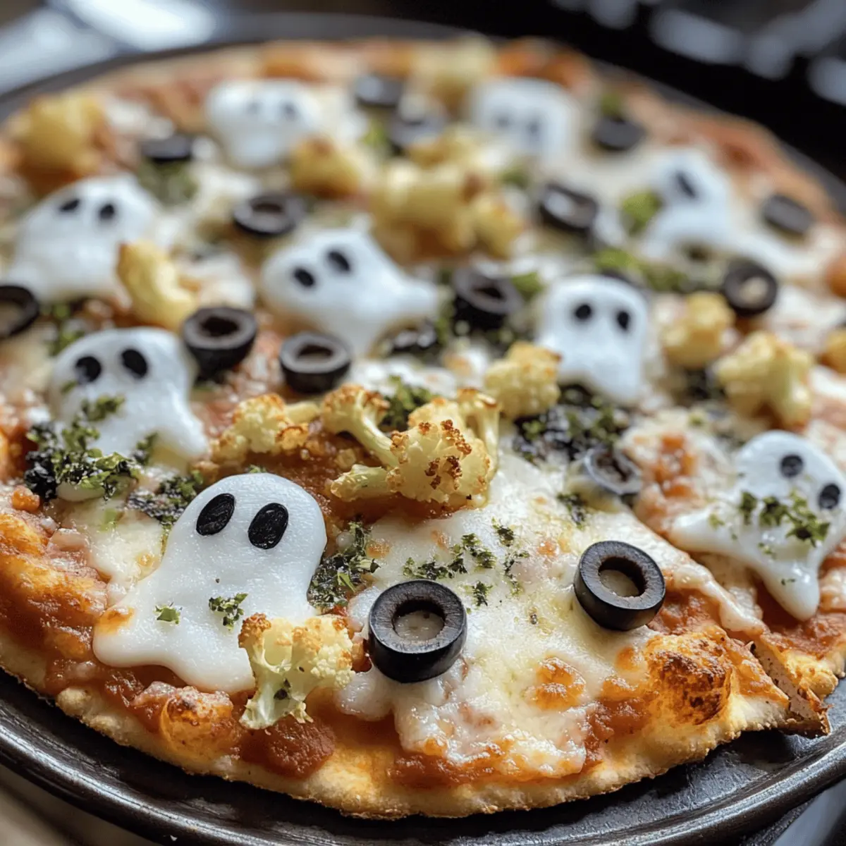 Cemetery Flatbread Pizza: A Fun Halloween Family Treat