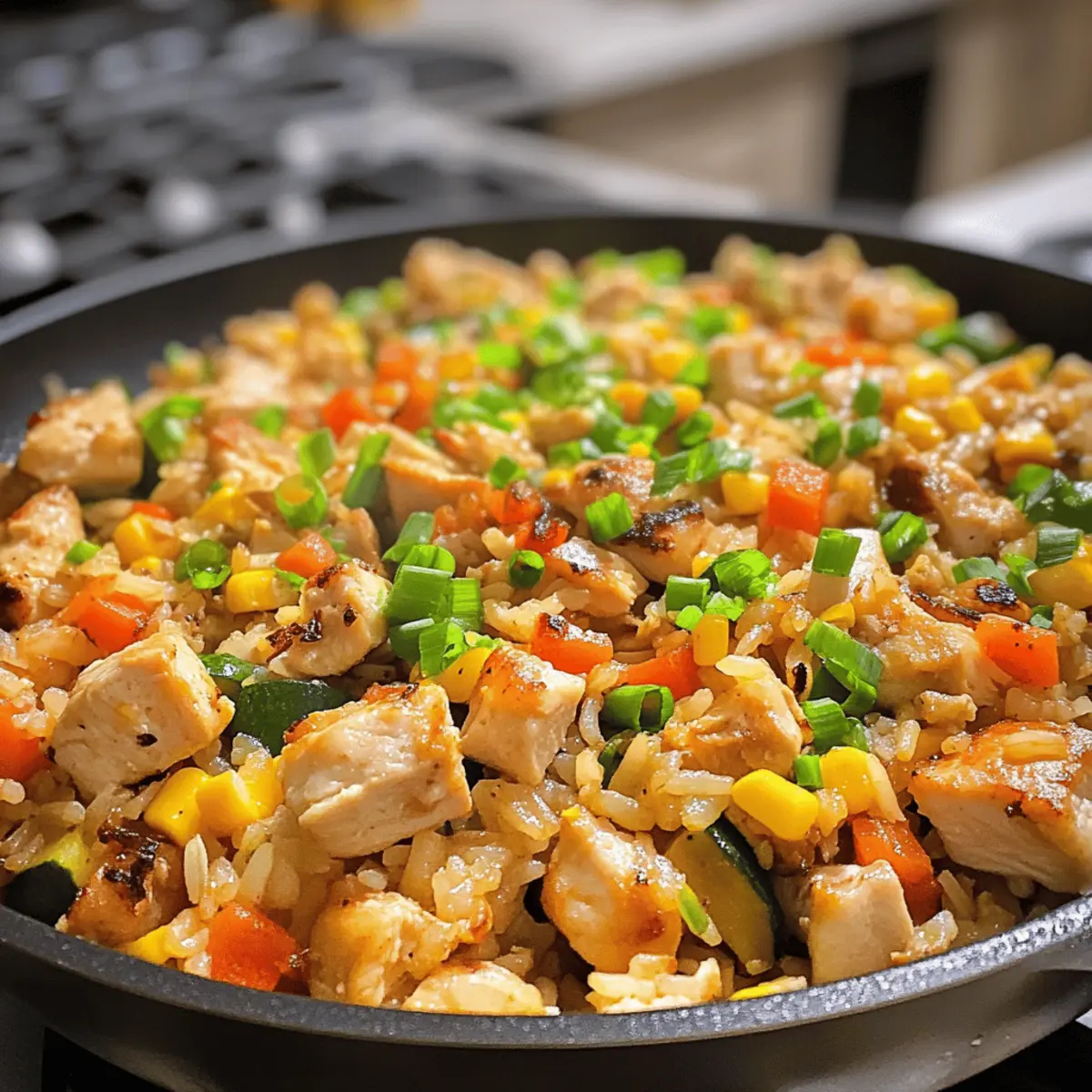 Savory Chicken Fried Rice: Quick, High-Protein Perfection