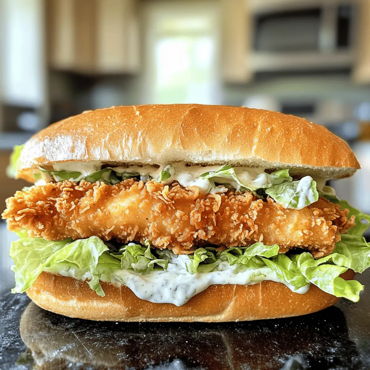 Crispy Chicken Caesar Sandwich: The Ultimate Comfort Bite