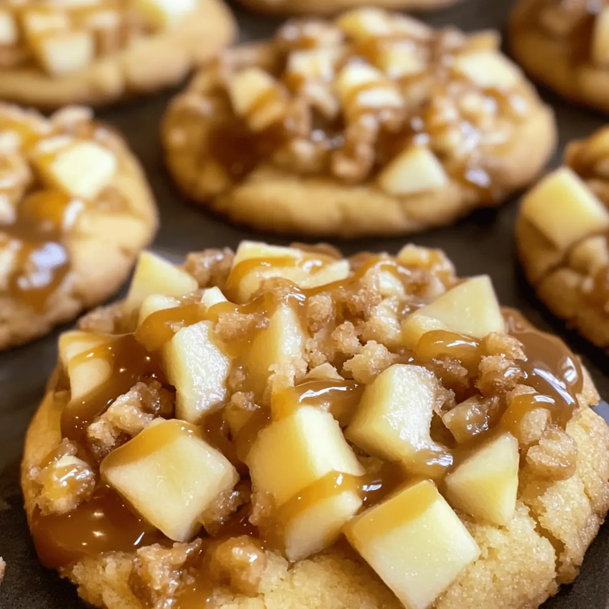 Crumbl Caramel Apple Cookies That Scream Fall Delights