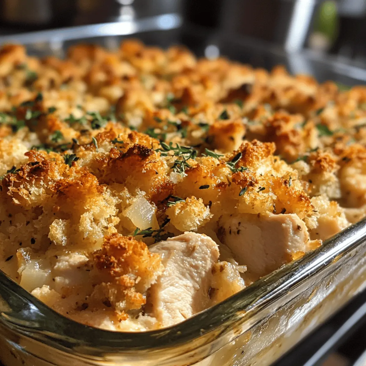 Dolly’s Chicken and Stuffing Casserole: Comfort in Every Bite