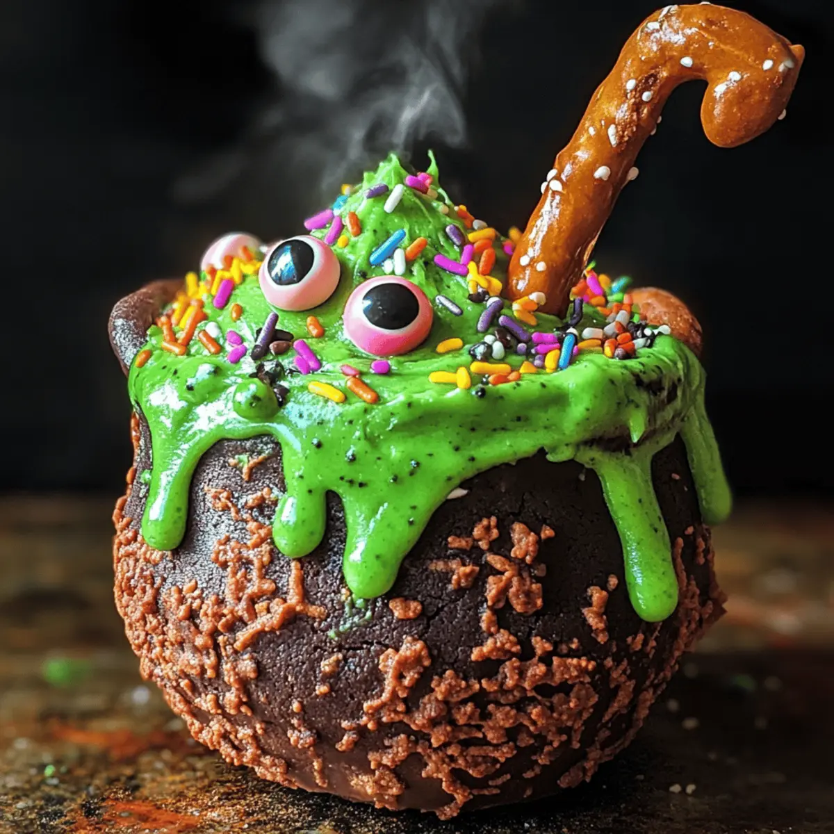 Easy Cauldron Cookies that Spark Halloween Magic