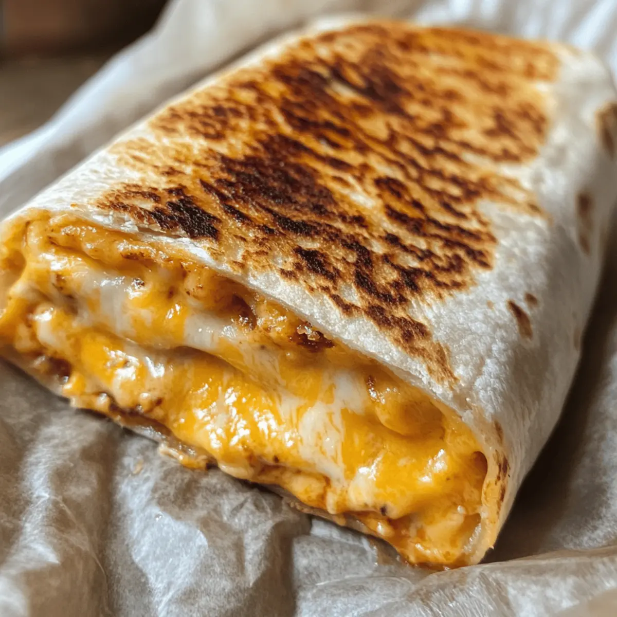Ultimate Grilled Cheese Burrito: Cheesy Goodness Done Right