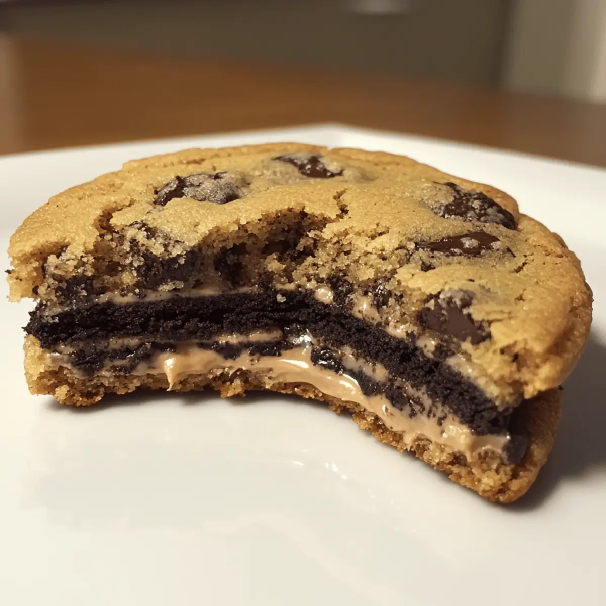Delightful Halloween Oreo Stuffed Chocolate Chip Cookies