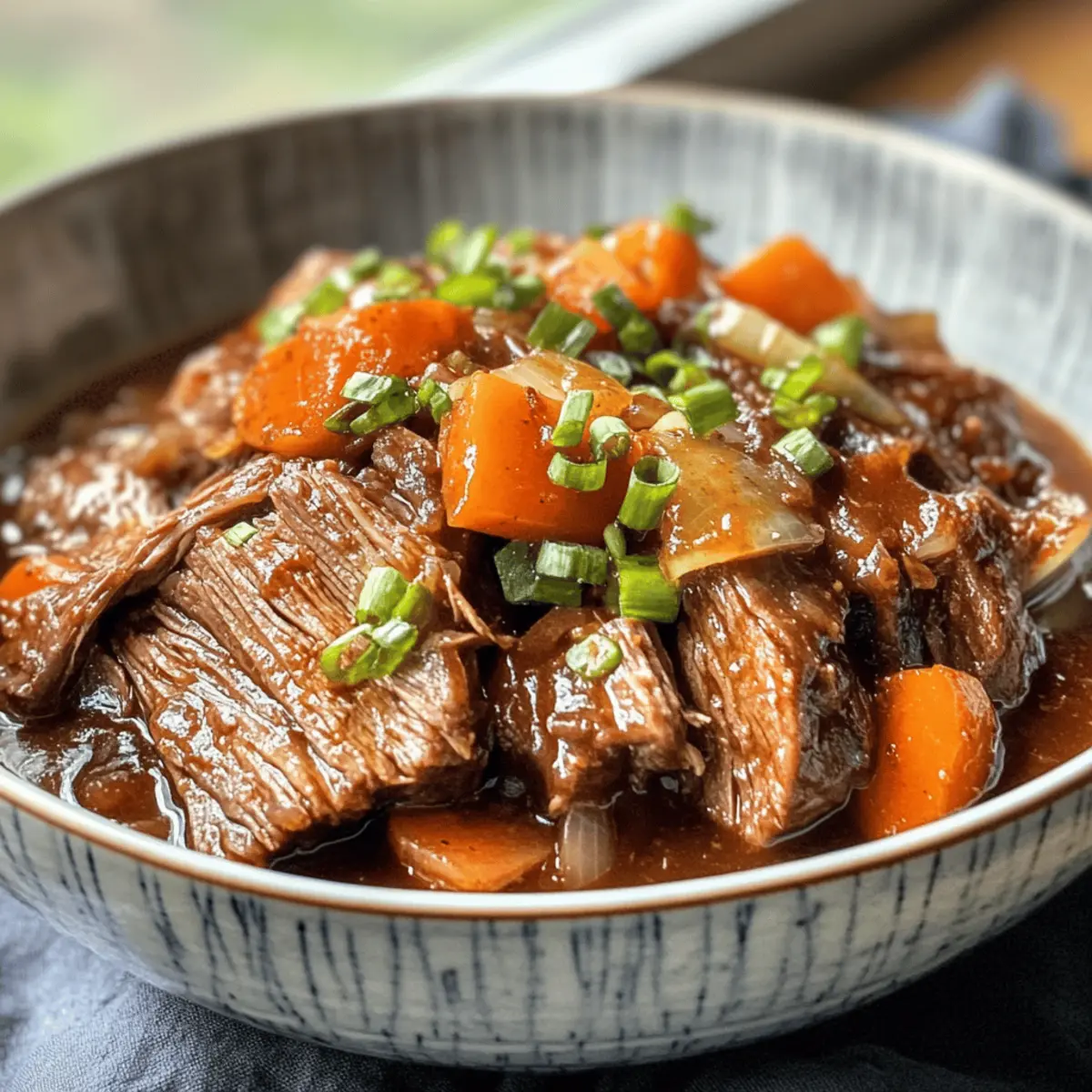 Korean Style Pot Roast: Comforting Flavors for Cozy Nights