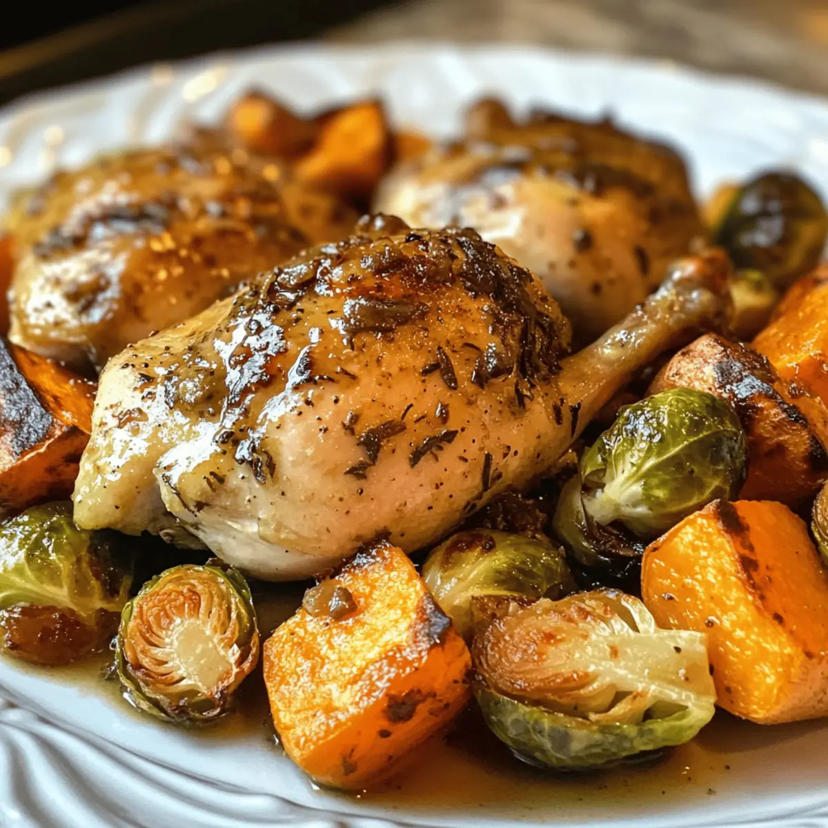 Maple Dijon Chicken & Roasted Sweet Potato Bowls for Cozy Nights