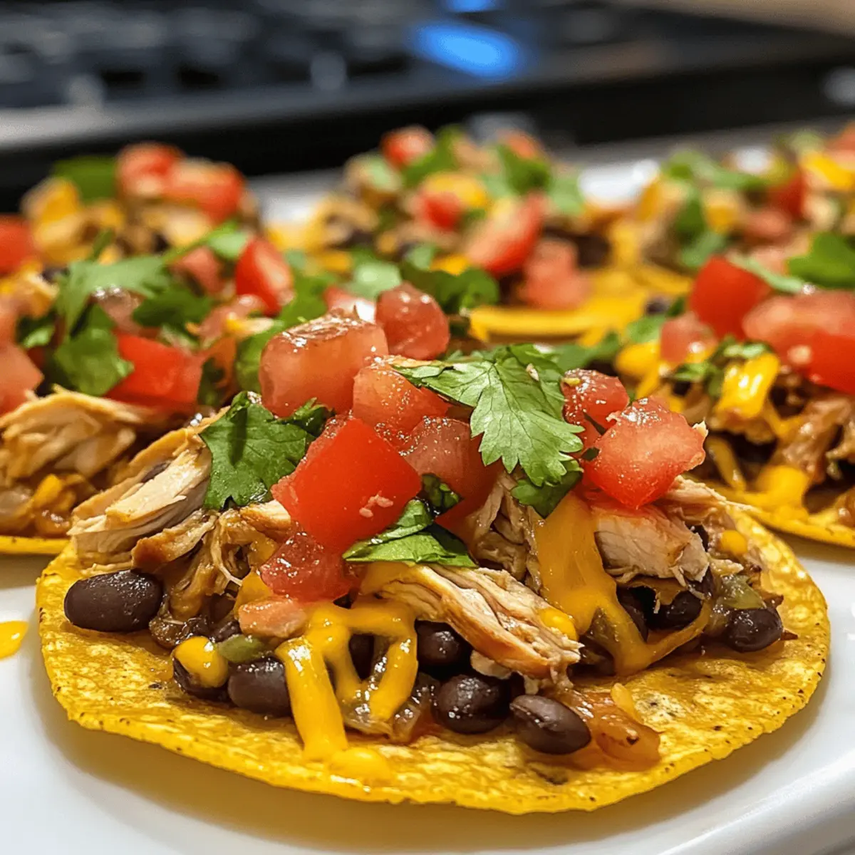 Mexican Rotisserie Chicken Tostadas for Quick Family Dinners