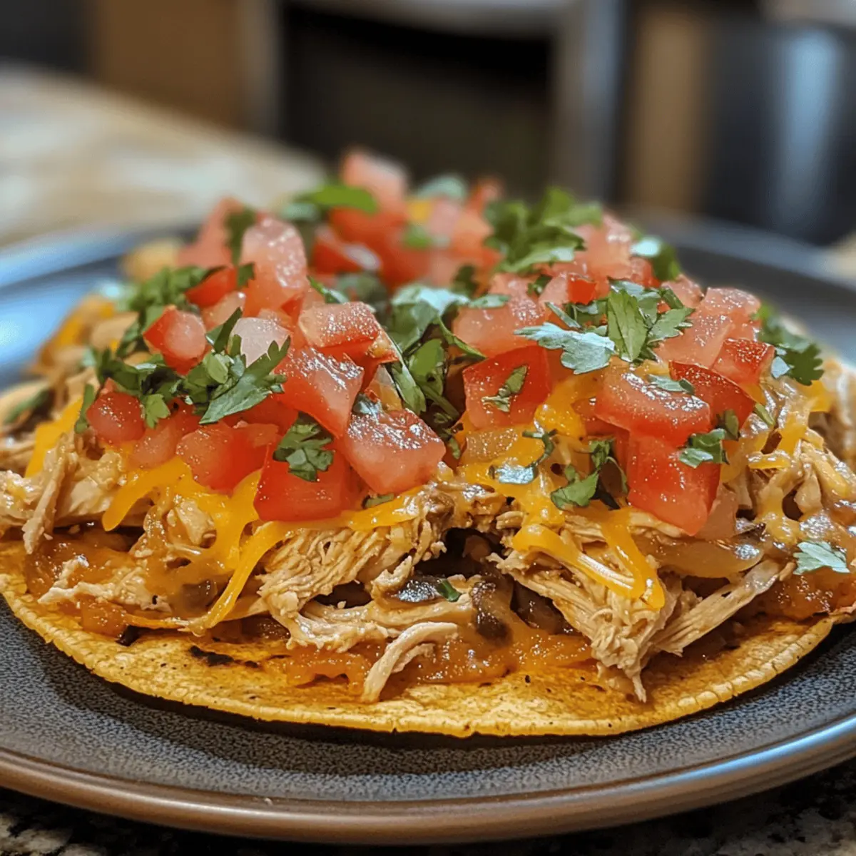 Mexican Rotisserie Chicken Tostadas: Quick and Flavorful Fun