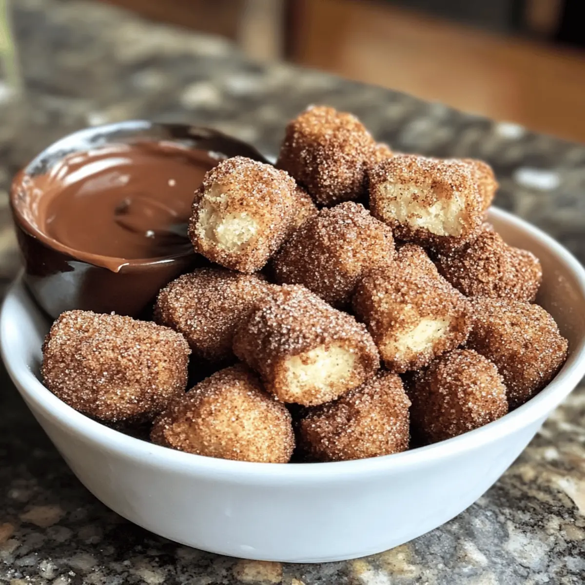 Nutty Churro Bites with Nutella – Quick and Irresistible Treats