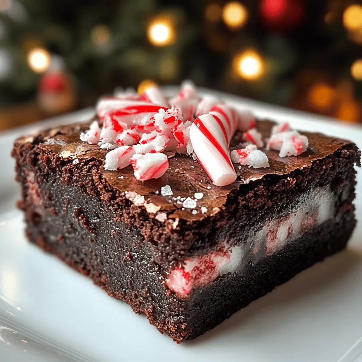 One Bowl Peppermint Brownies You’ll Crave for the Holidays