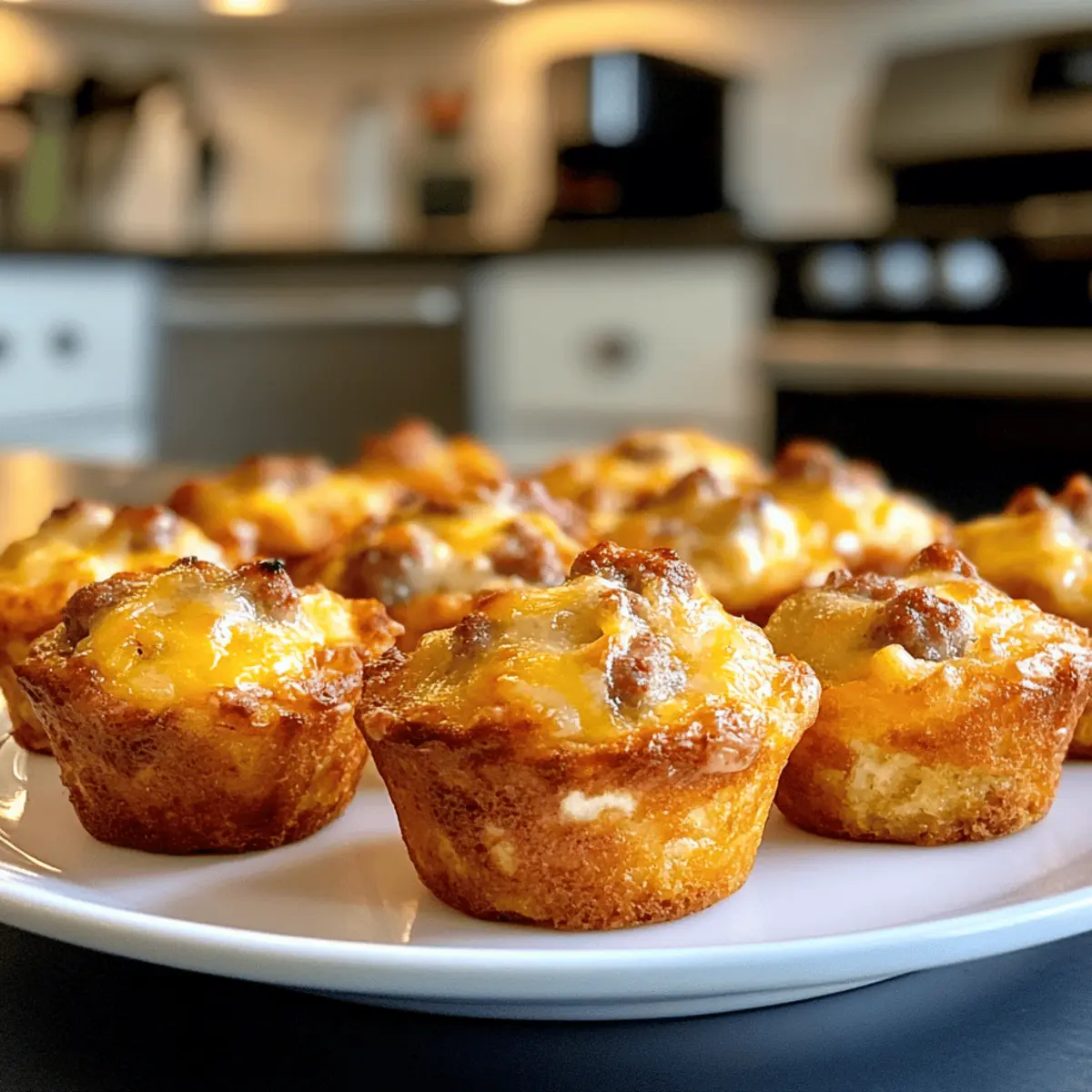 Pancake Sausage Mini Muffins for a Savory Breakfast Treat