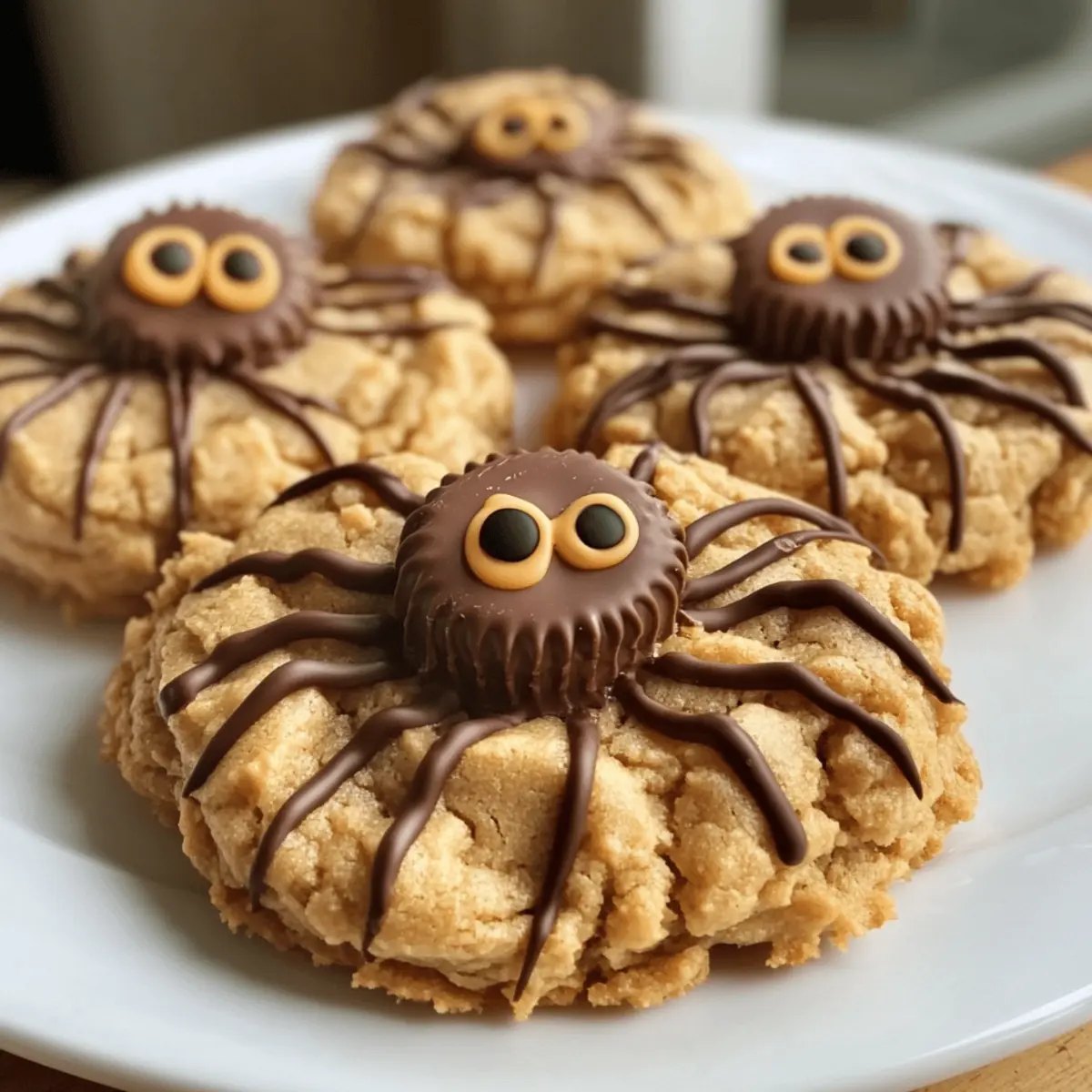 Peanut Butter Spider Cookies: Fun and Spooky Halloween Treats