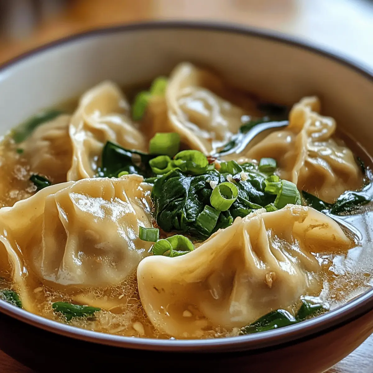 Savory Potsticker Soup: A Cozy Bowl of Comfort Delight