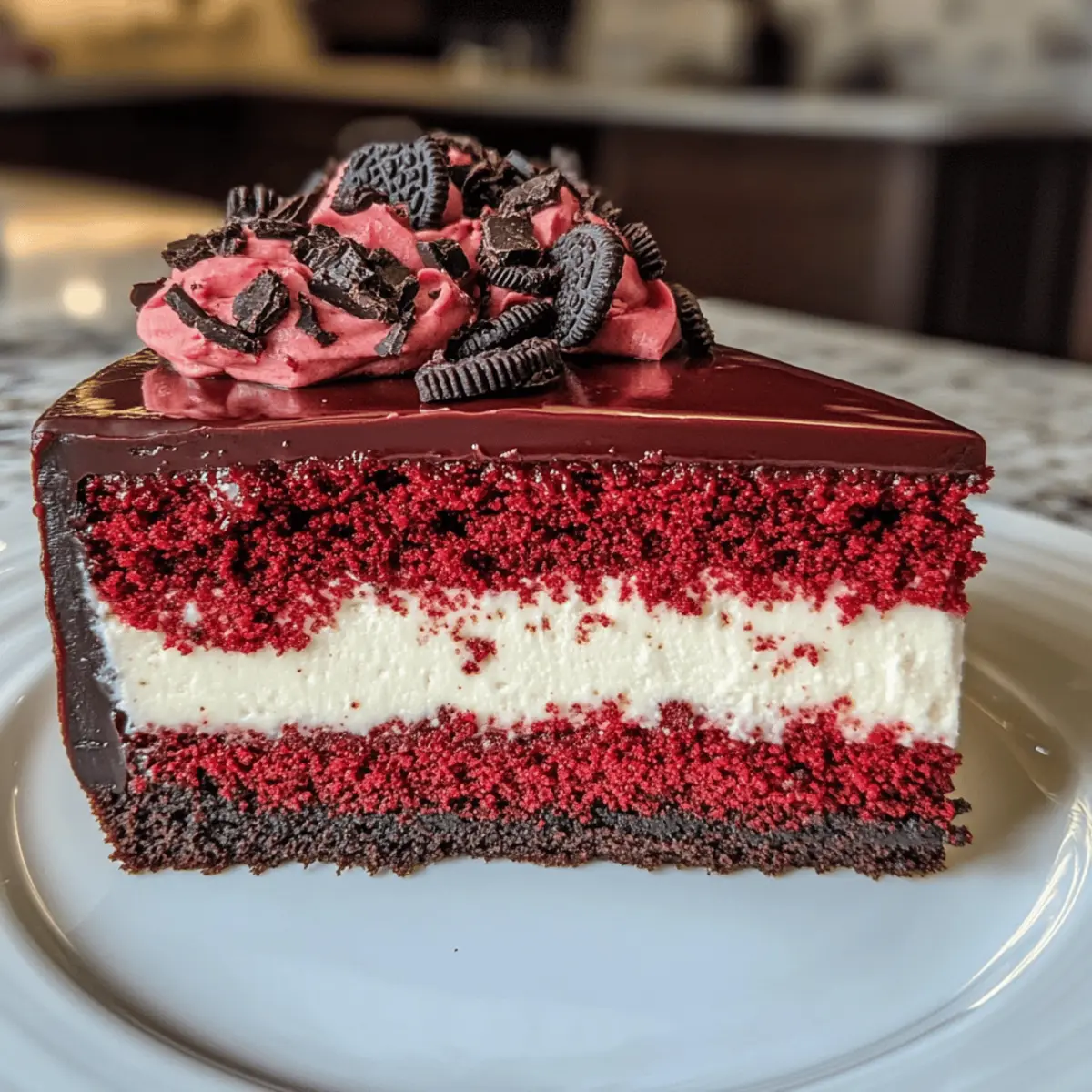 Irresistible Red Velvet Oreo Cheesecake to Wow Your Guests