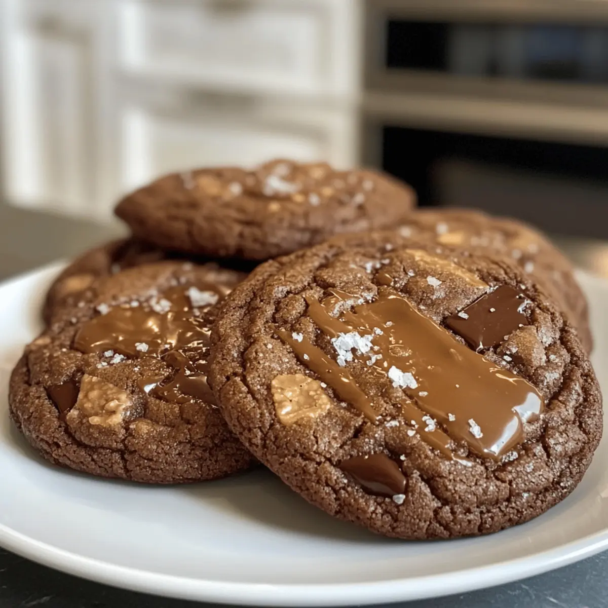 Indulge in Irresistible Salted Caramel Chocolate Cookies